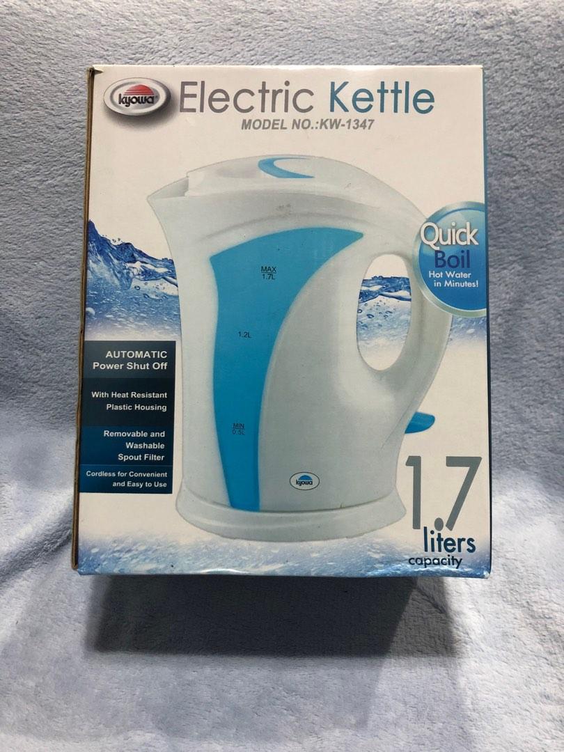 Kyowa electric kettle 1.7L, TV & Home Appliances, Kitchen Appliances