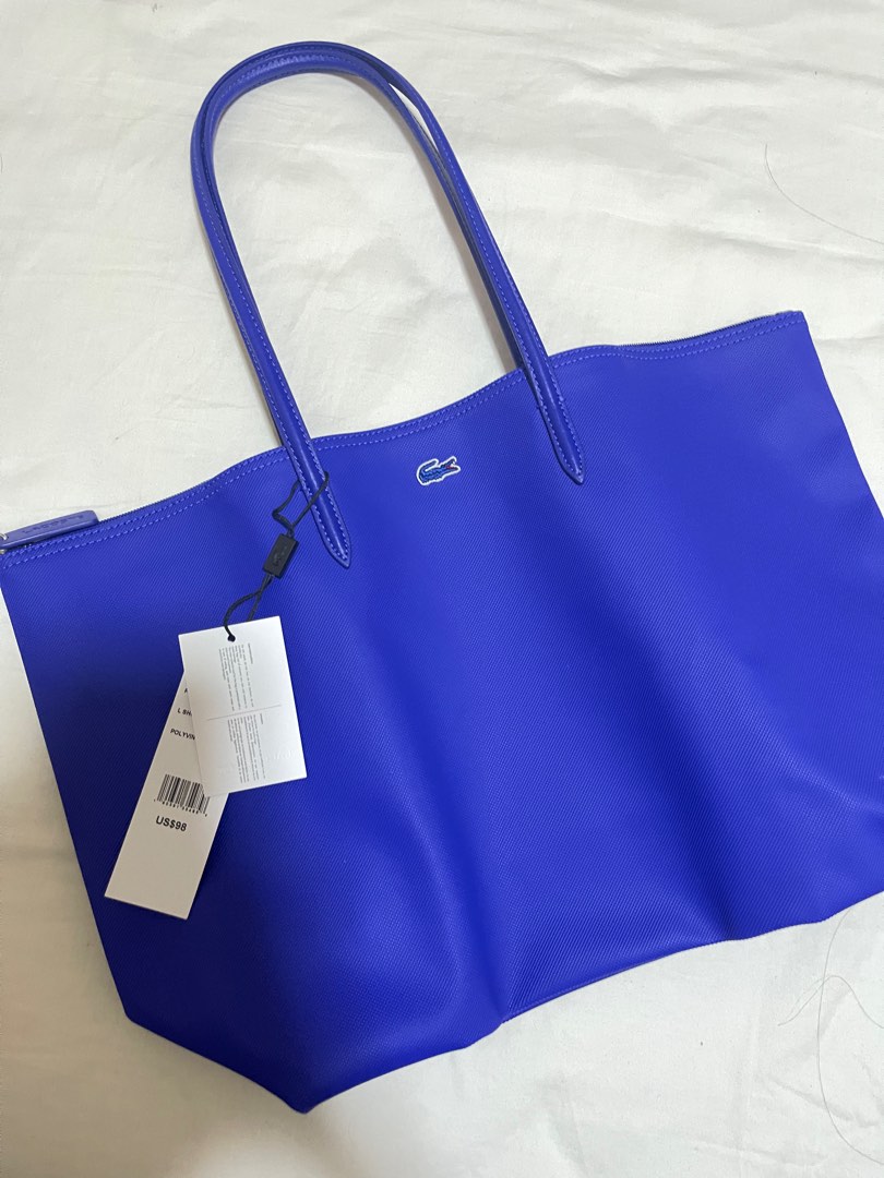 Lacoste Tote Bag in Paquebot (L), Women's Fashion, Bags & Wallets, Tote