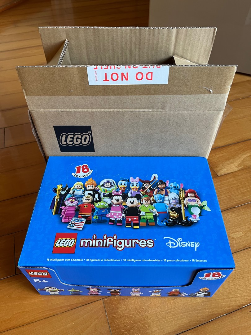Lego 71012 Collectible Minifigures Disney Series Pater Pen & Captain Hook  連底板說明書包裝袋(全新開袋確認), 興趣及遊戲, 玩具& 遊戲類- Carousell