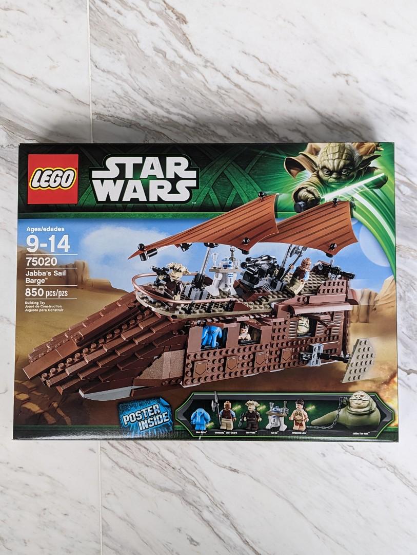 Lego 75020 Jabba's Sail Barge and Lego 75174 Desert Skiff Escape ...