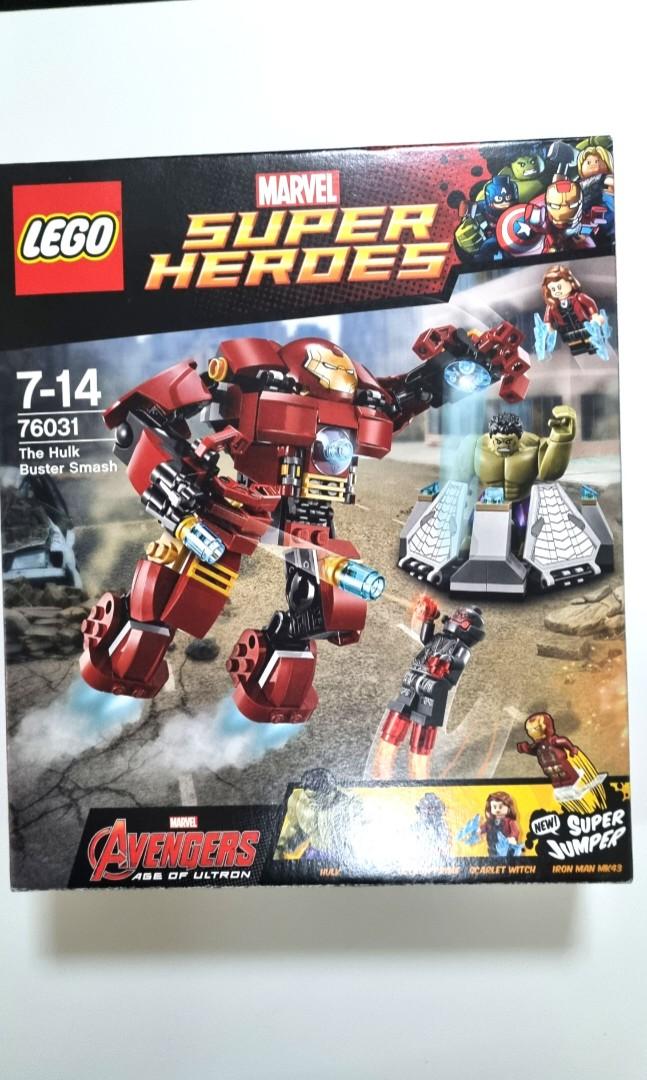 [Lego 76031] Marvel: The Hulk Buster Smash, Hobbies & Toys, Toys ...