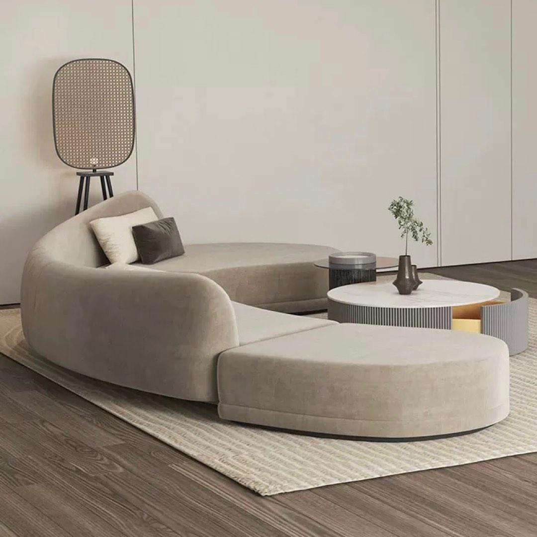 Length 160cm Joseph Designer Curve Sofa Customisable in High Quality