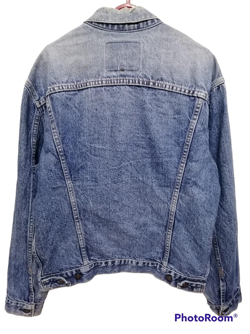 Levis denim jacket button 527 (4POKET), Men's Fashion, Coats, Jackets