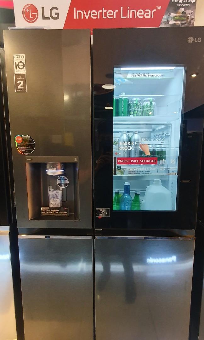 LG Side By Side Refrigerator Inverter ( Brand New ), TV & Home