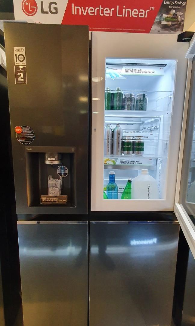 LG Side By Side Refrigerator Inverter ( Brand New ), TV & Home