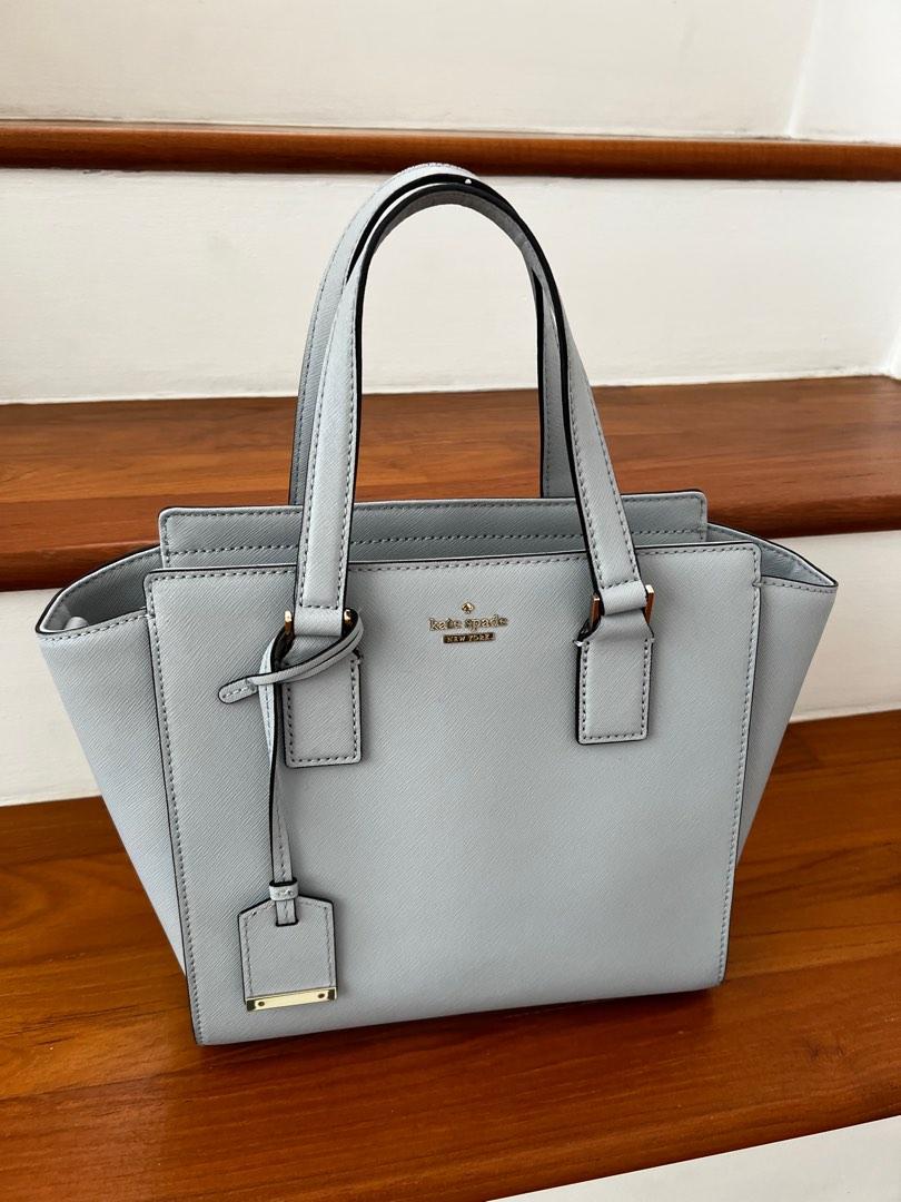 Kate spade grey satchel hotsell