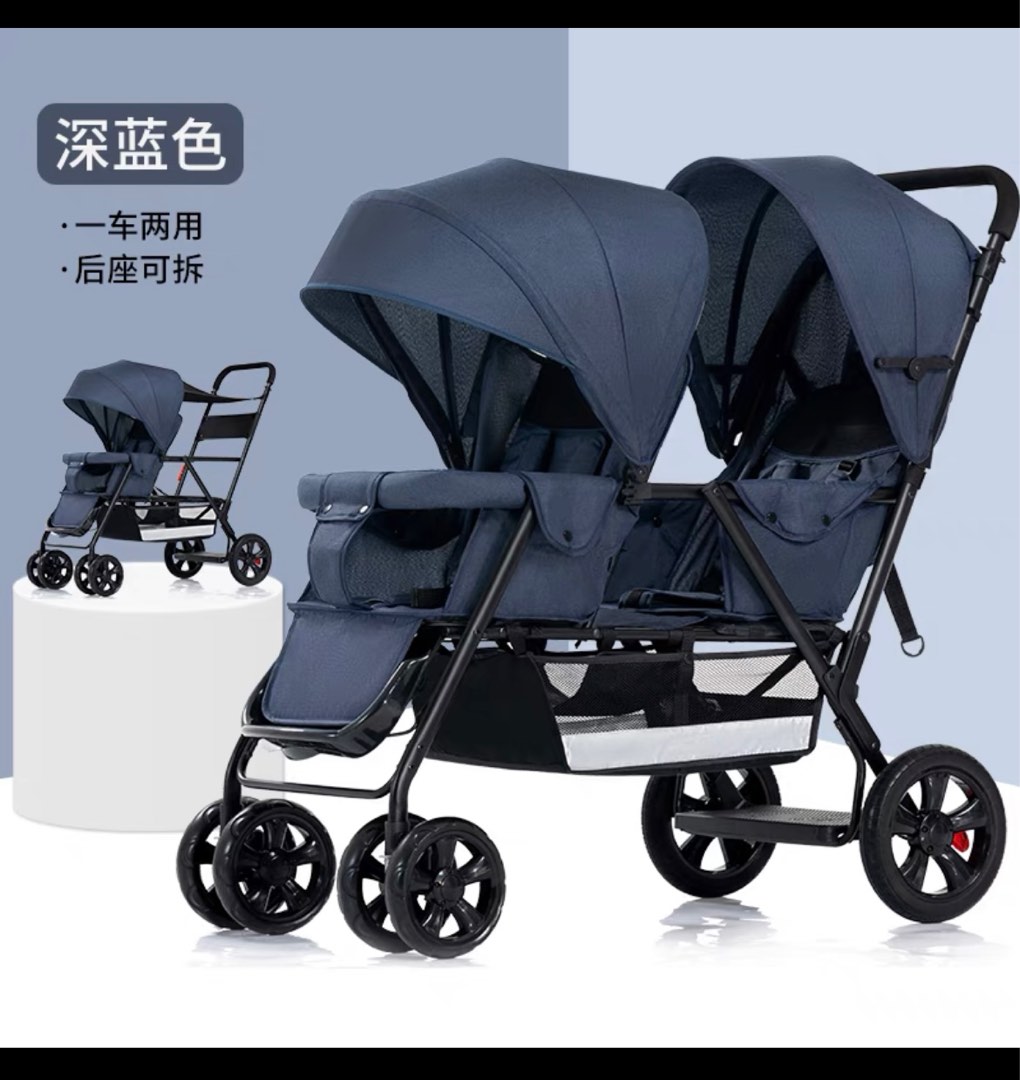 Lightly used double stroller Babies Kids Going Out Strollers
