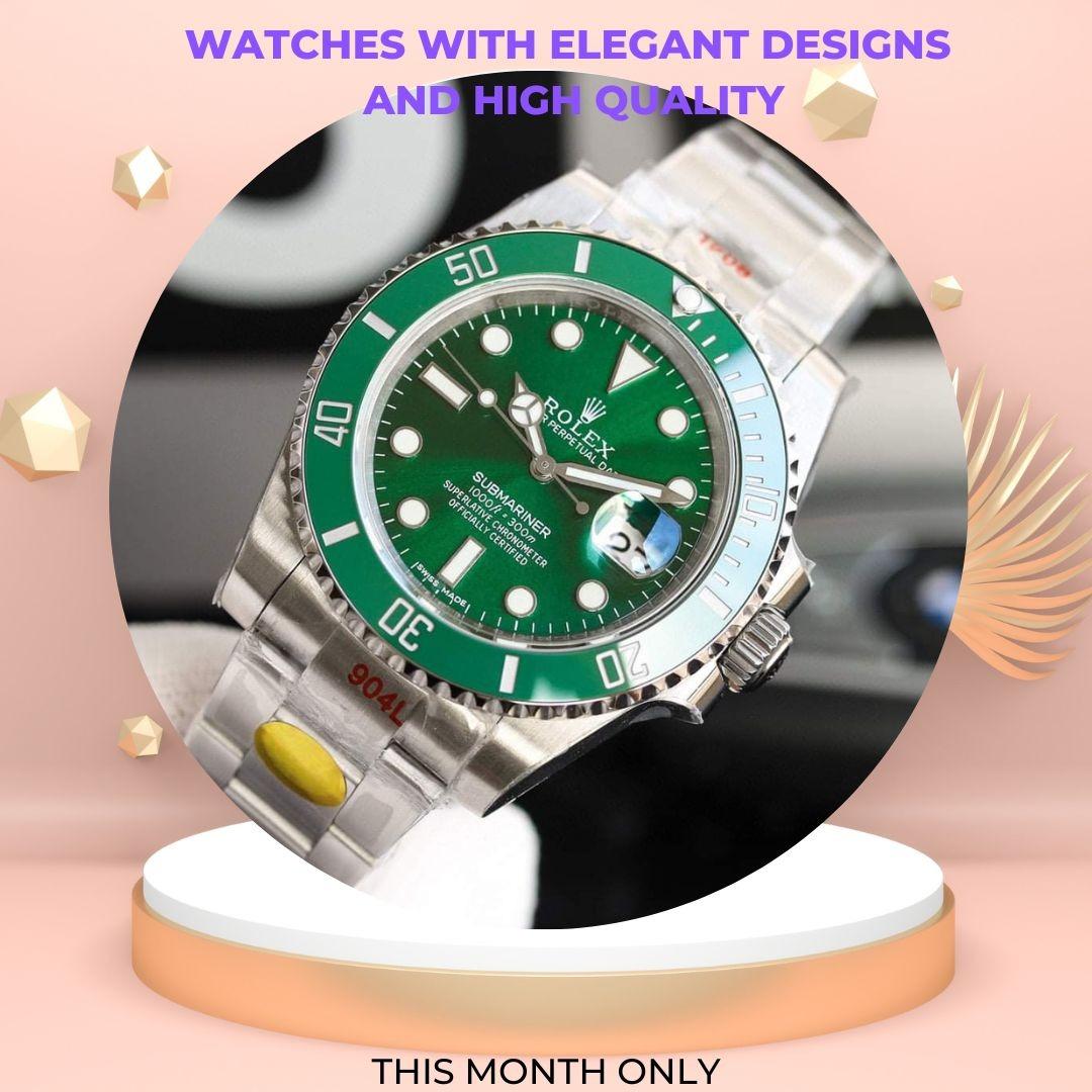 Rolex submariner night glow hot sale