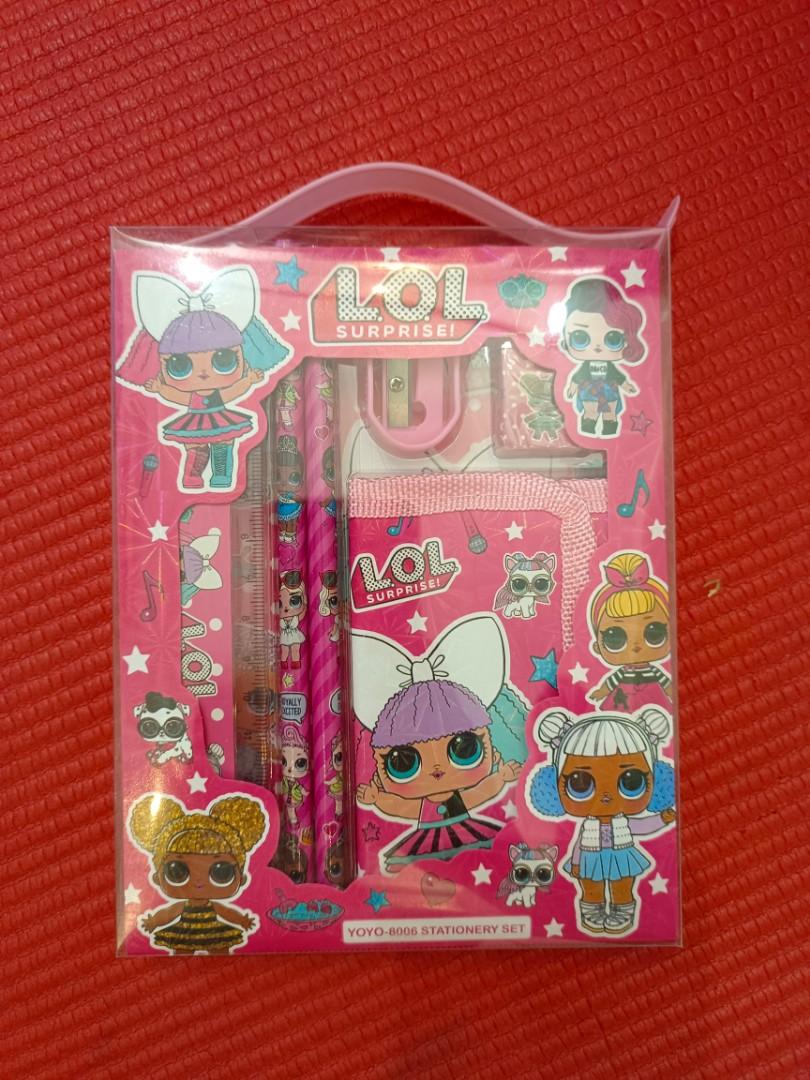 Lol surprise stationery hotsell set