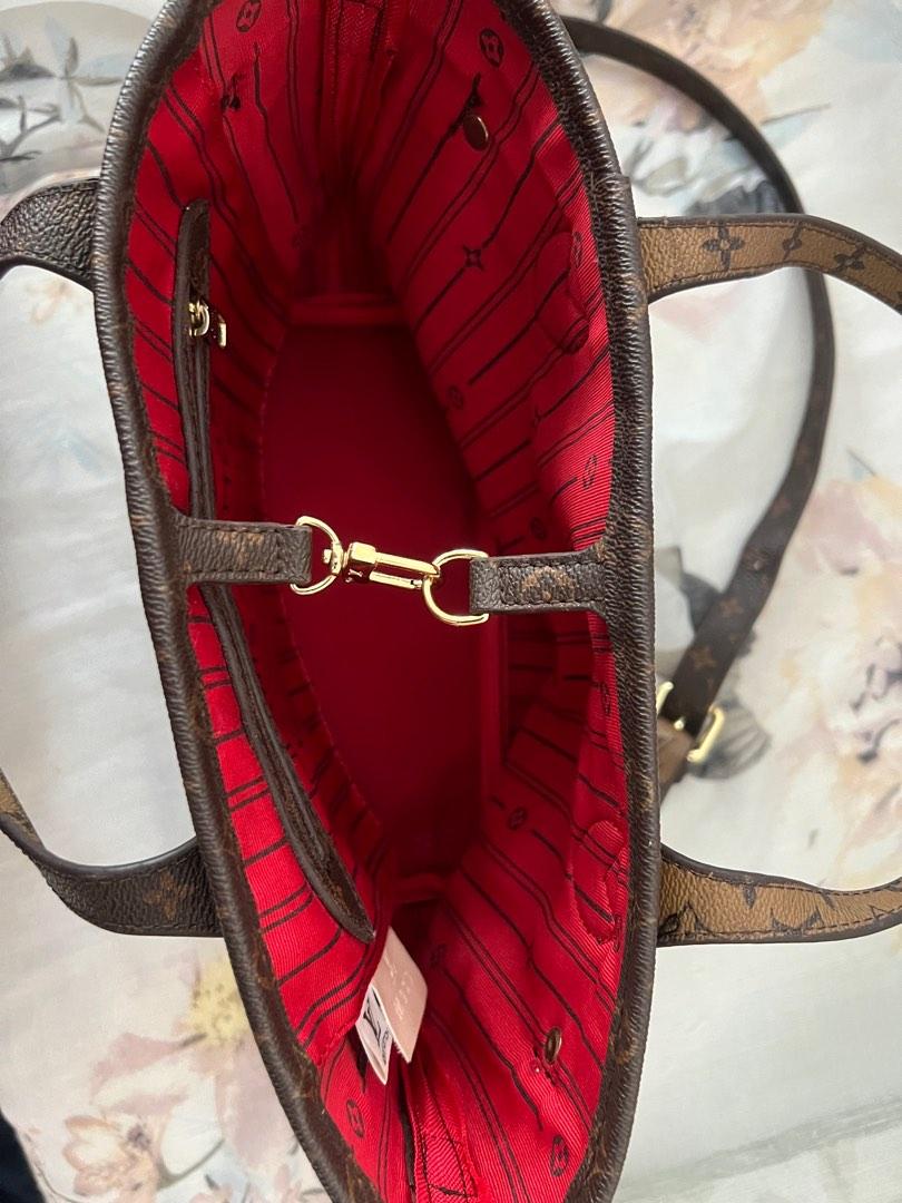 Louis Vuitton Lv Reverse Two Tone Neverfull Small Tote Sling