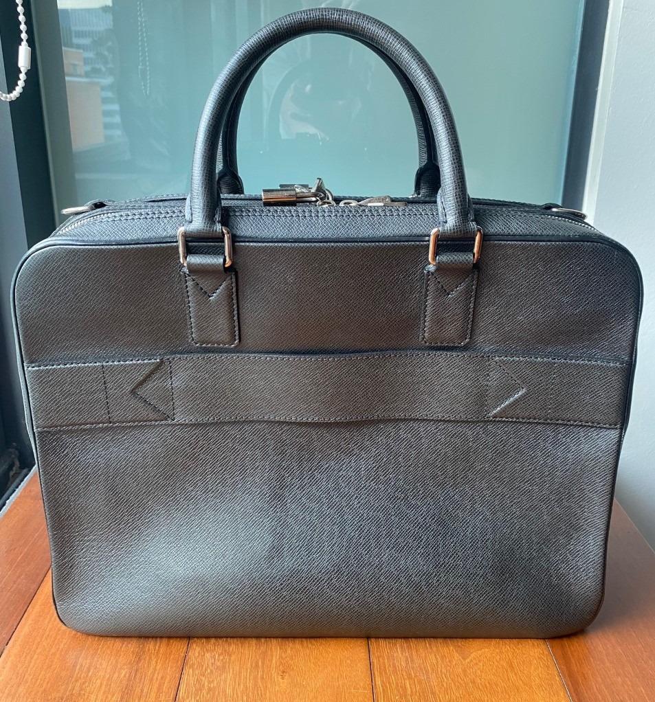 LOUIS VUITTON Taiga Alexander Briefcase Slate 13297