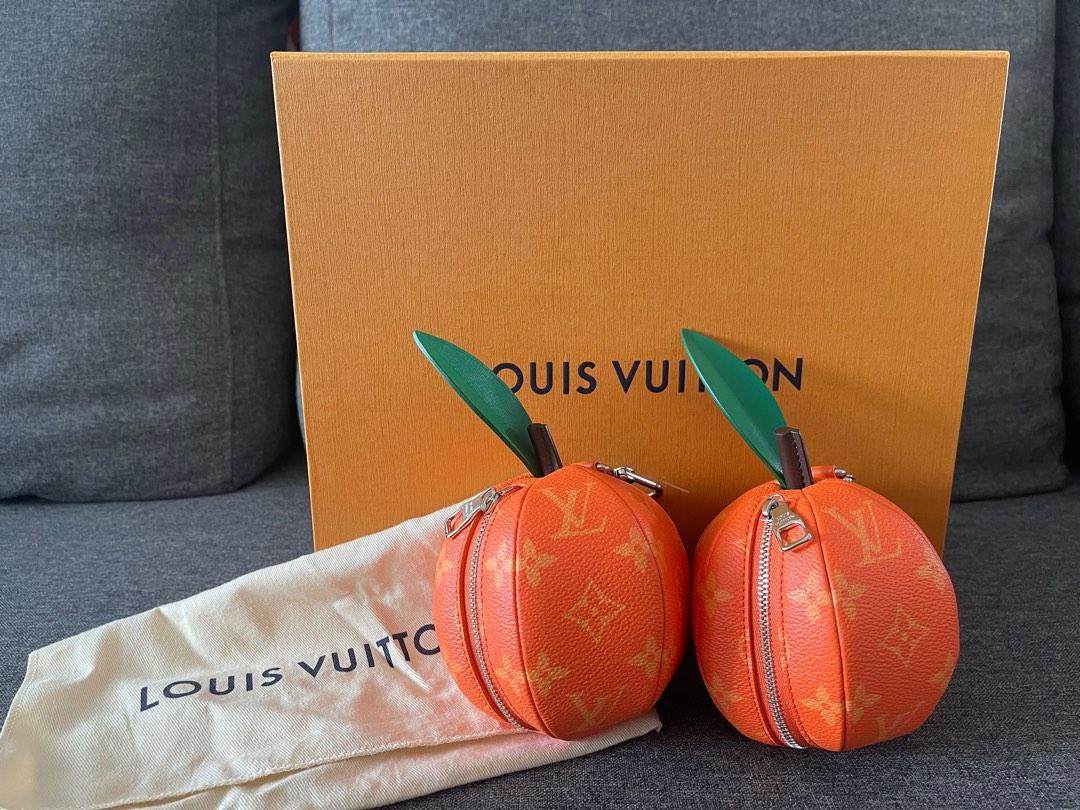 Louis Vuitton MONOGRAM Orange Pouch (M81245, M81197)