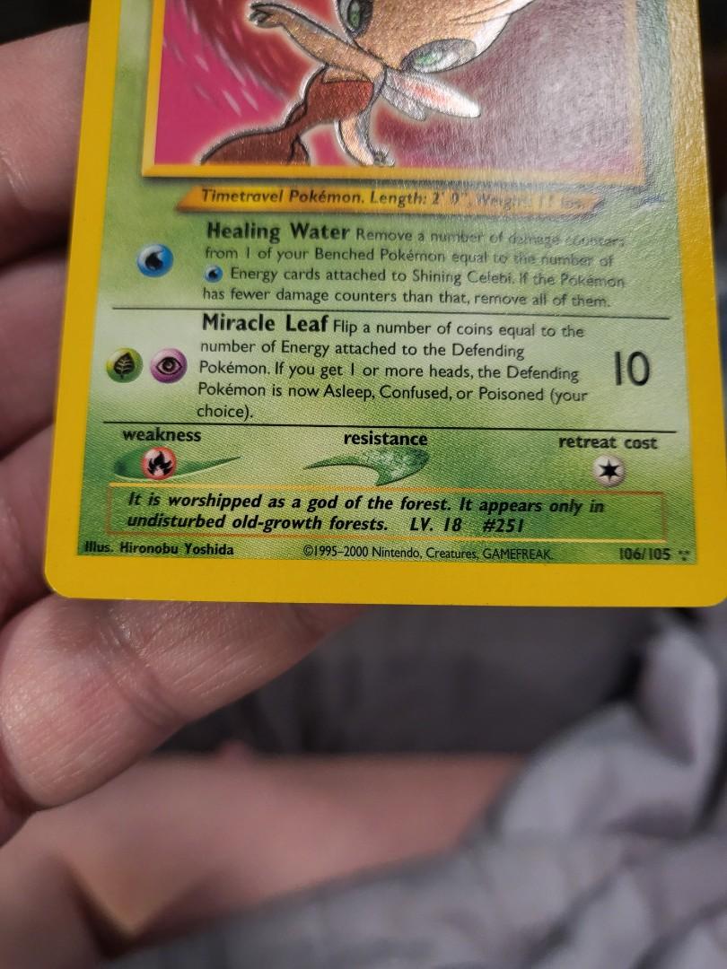 [LP] Shining Celebi Neo Destiny SECRET RARE, Hobbies & Toys