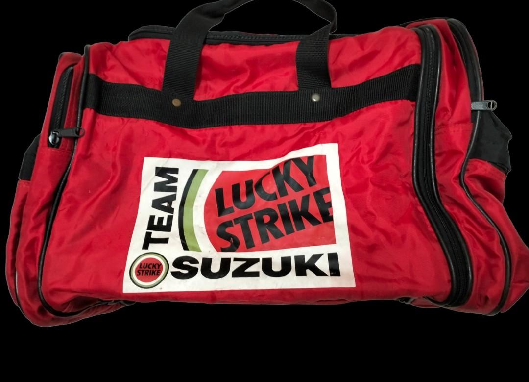 Lucky strike team suzuki duffle bag, Men's Fashion, Bags, Belt bags