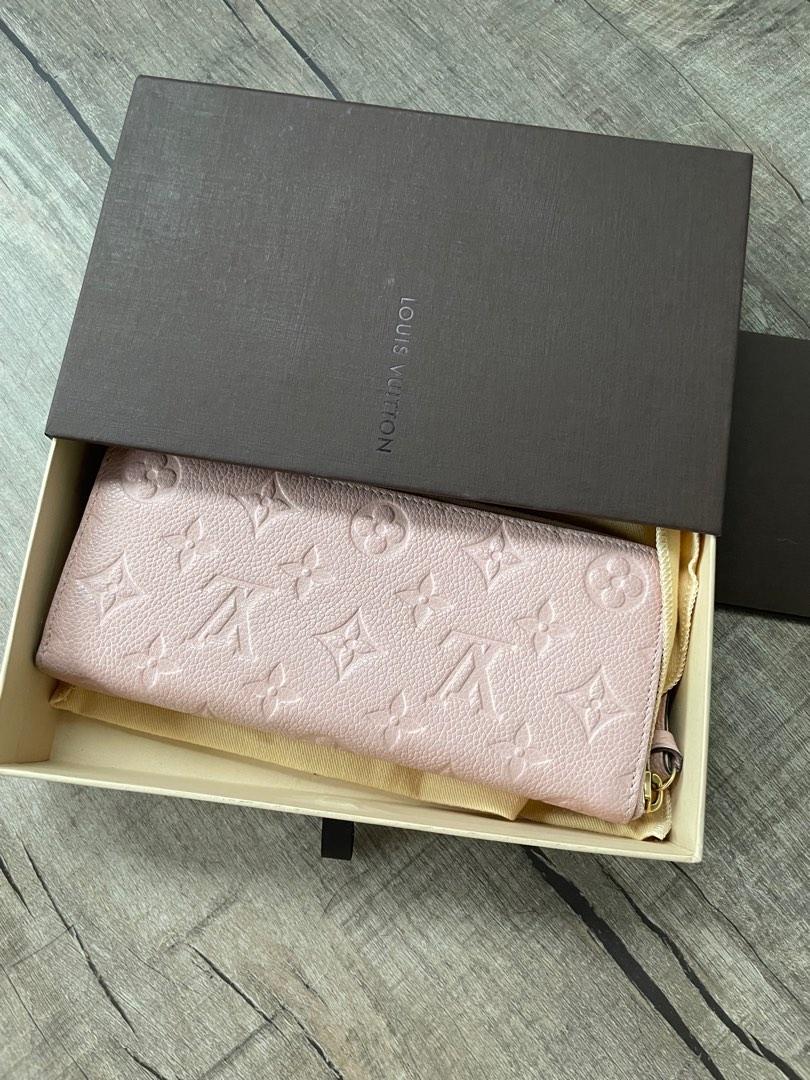 Louis Vuitton Empreinte Clemence Wallet Rose Ballerine Reveal