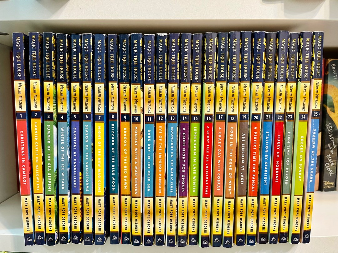 Magic Tree House Merlin Missions 1 - 25 - Carousell
