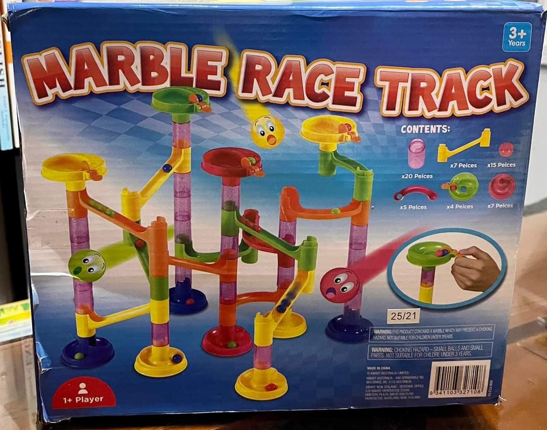 Marble Race Track by Kmart, Hobbies & Toys, Toys & Games on Carousell