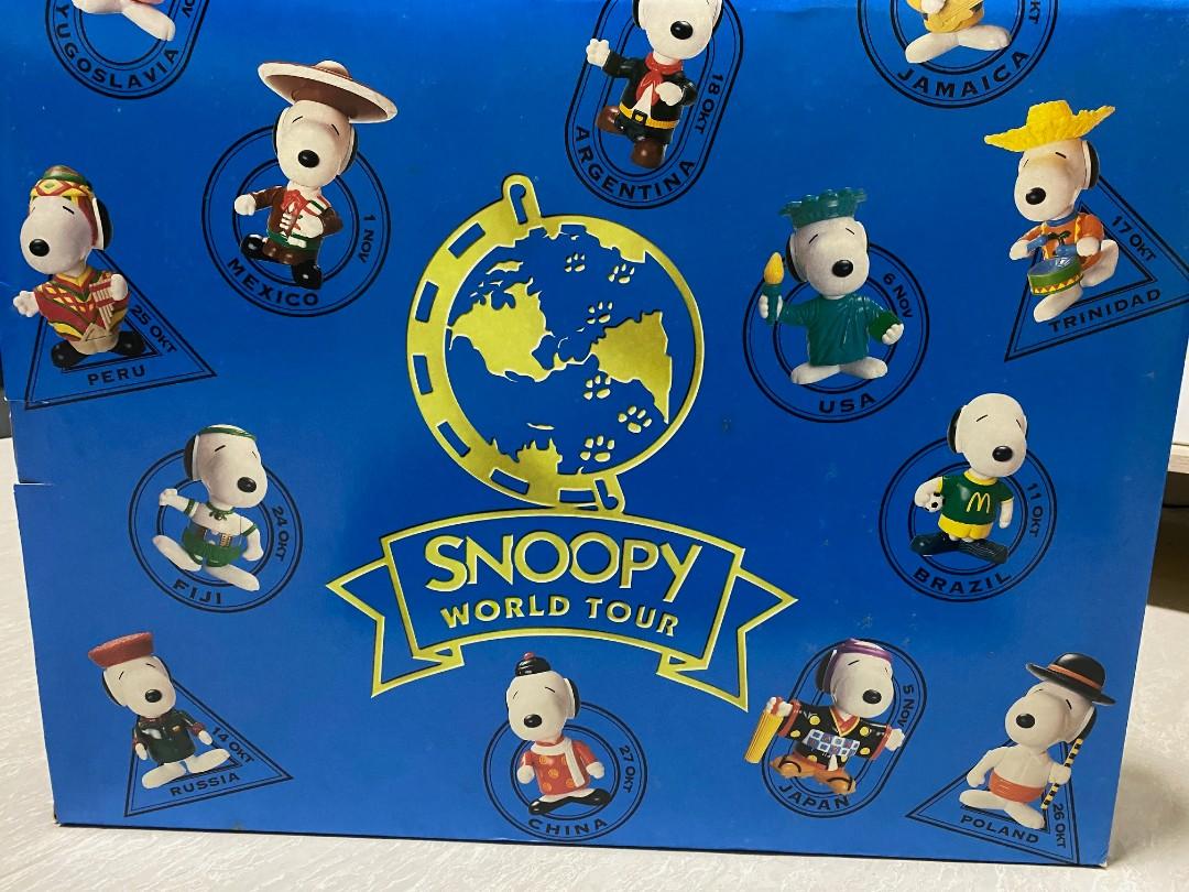 McDonald's Snoopy World Tour, Hobbies & Toys, Toys & Games on Carousell