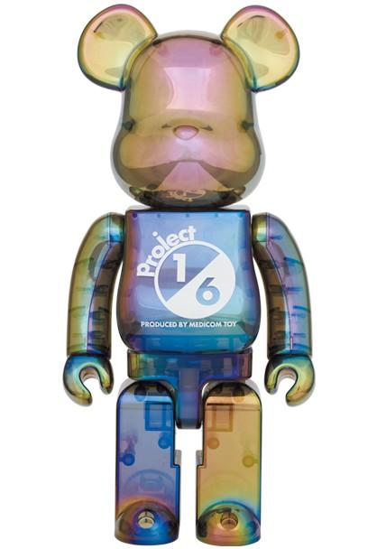 BE@RBRICK project 1/6 CLEAR CHROME セット