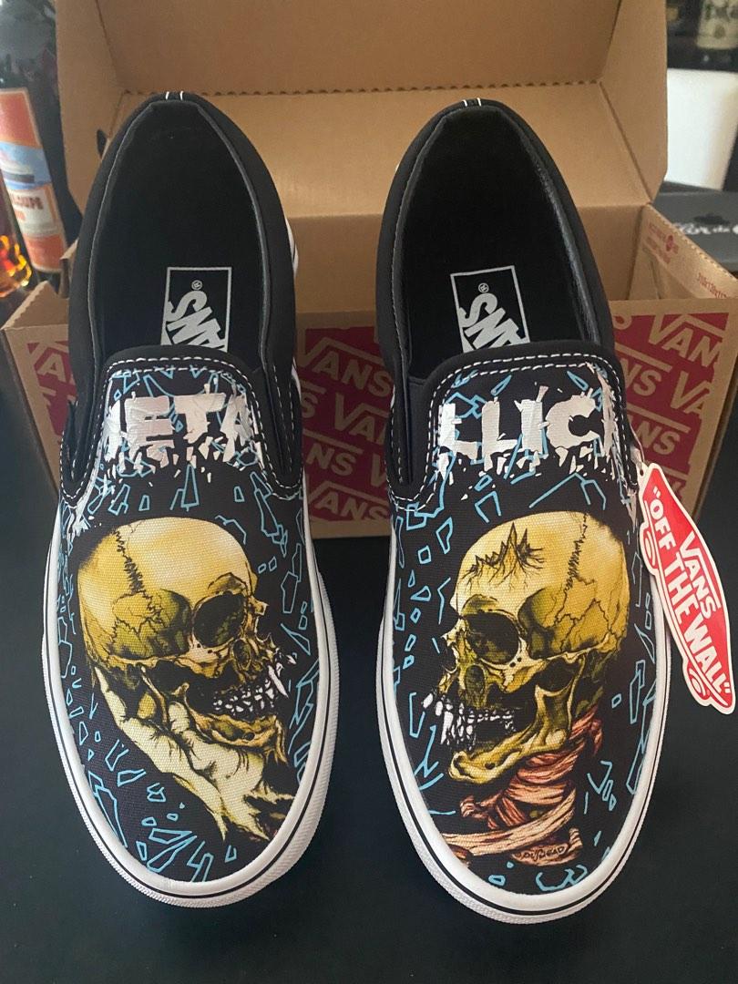 Metallica vans store shoes price