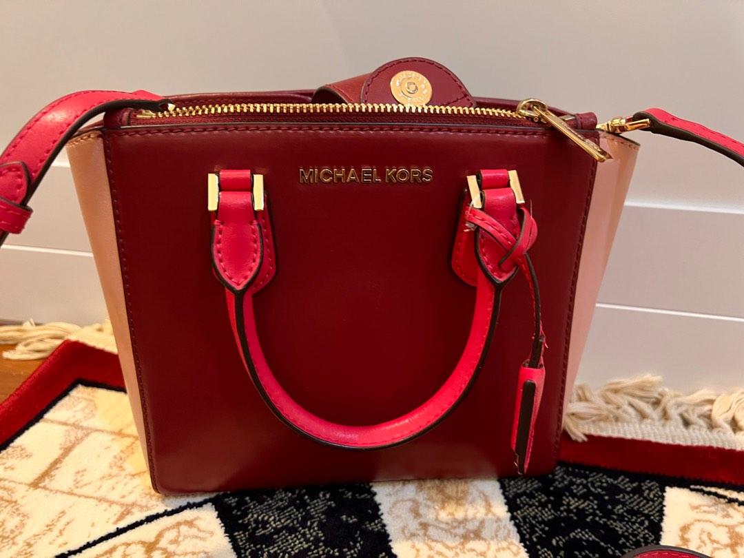 Michel kors carolyn tote leather