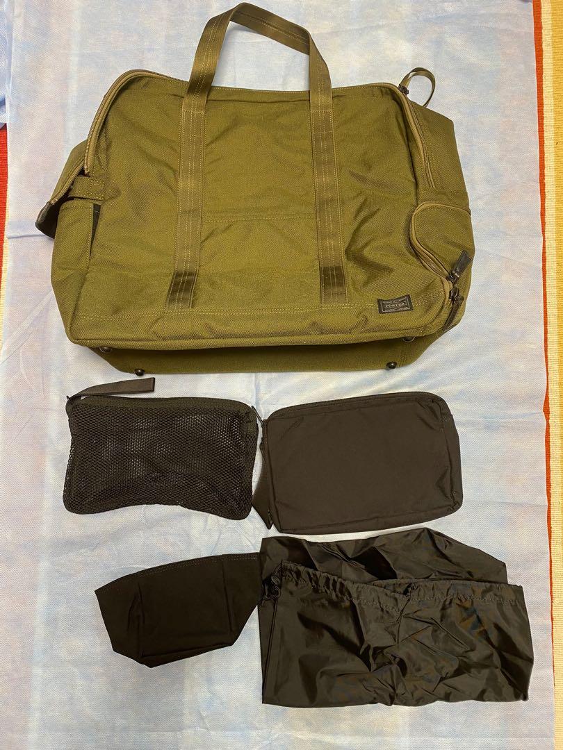 Monocle X Porter Baby Boston Bag Green