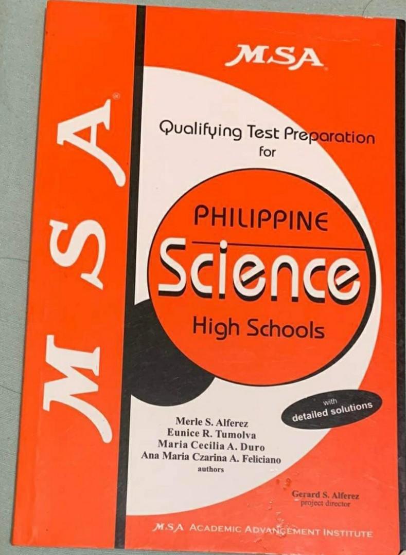 MSA Science High School Reviewer, Hobbies & Toys, Books & Magazines