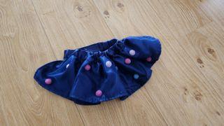 Navy Pom Pom Pet Tutu