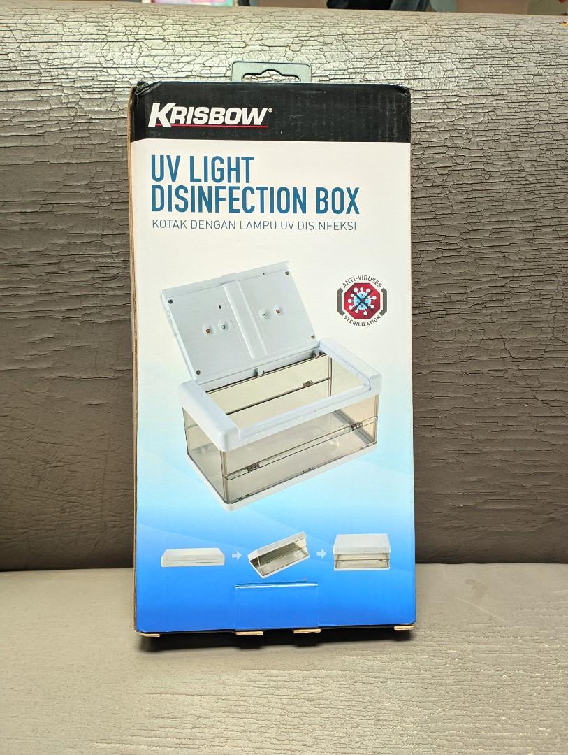 New Krisbow UV Light Disinfection Box Kotak dengan Lampu Disinfeksi