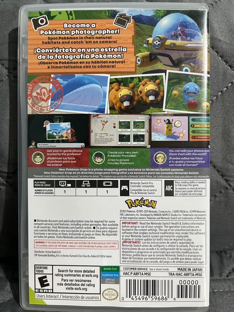 New Pokemon Snap (Category: Nintendo) located in Makati City. Submitted by barato_el_tienda (Listing ID 1190959790, Image 2). Description: 🔆 used few times.
