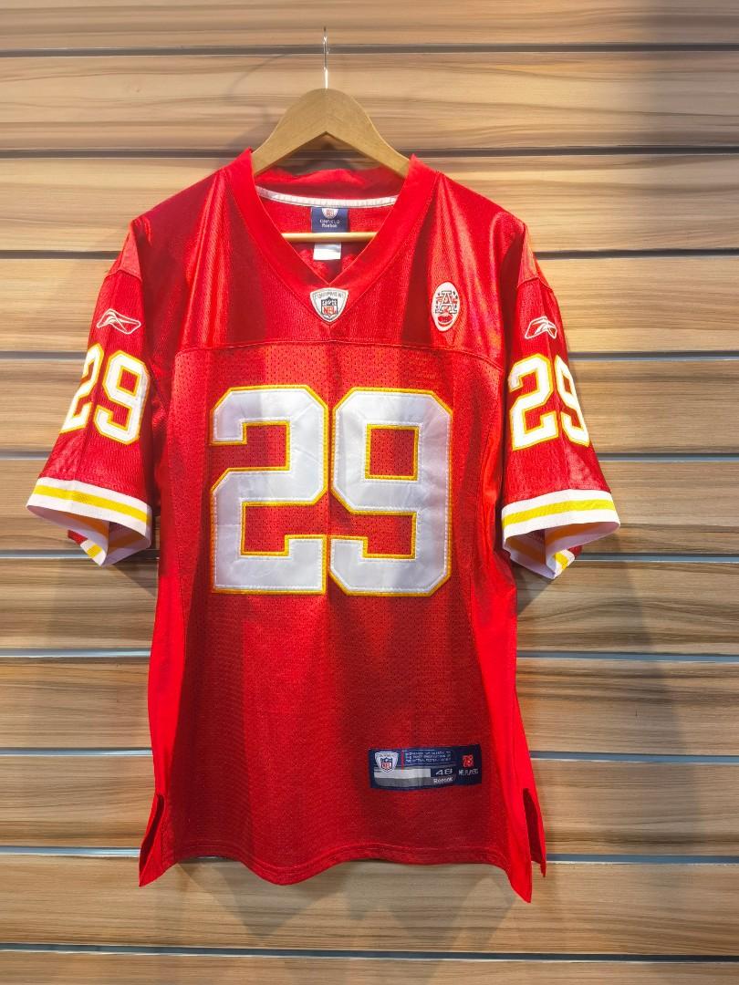 NFL KANSAS CITY CHIEFS REEBOK JERSEY, Men's Fashion, Tops u0026 Sets, Tshirts u0026  Polo Shirts on Carousell