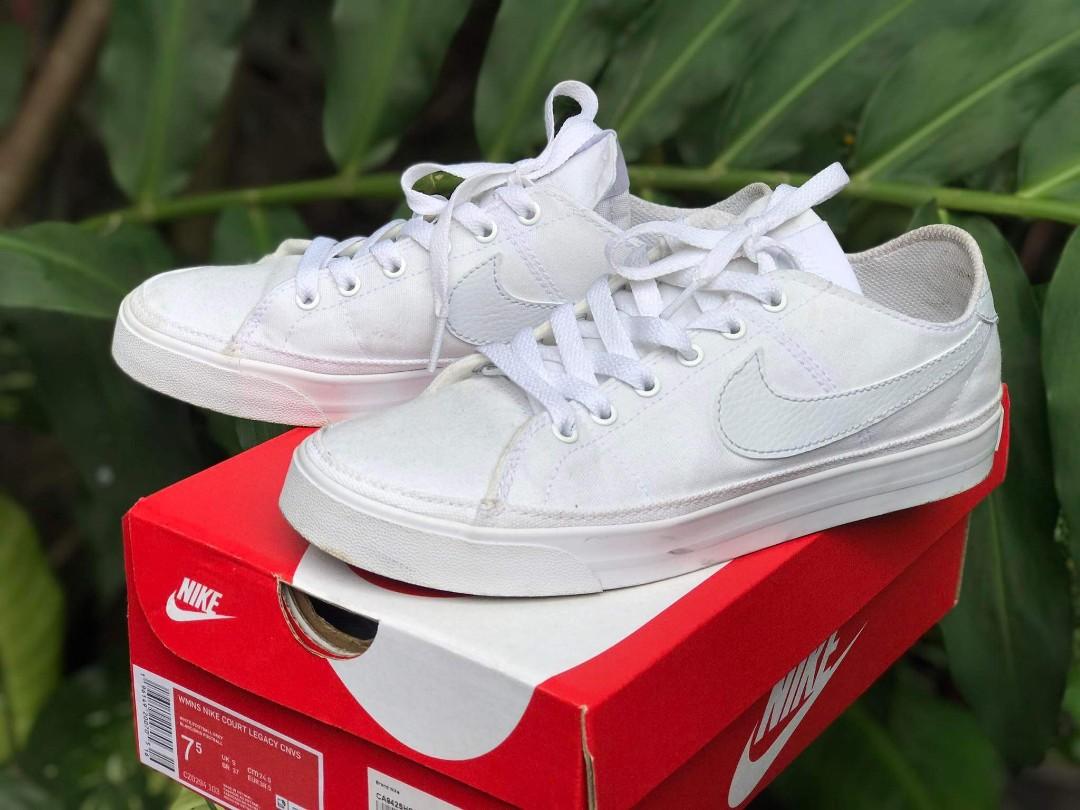 Nike Court Legacy Canvas Women s Fashion Footwear Sneakers on Carousell