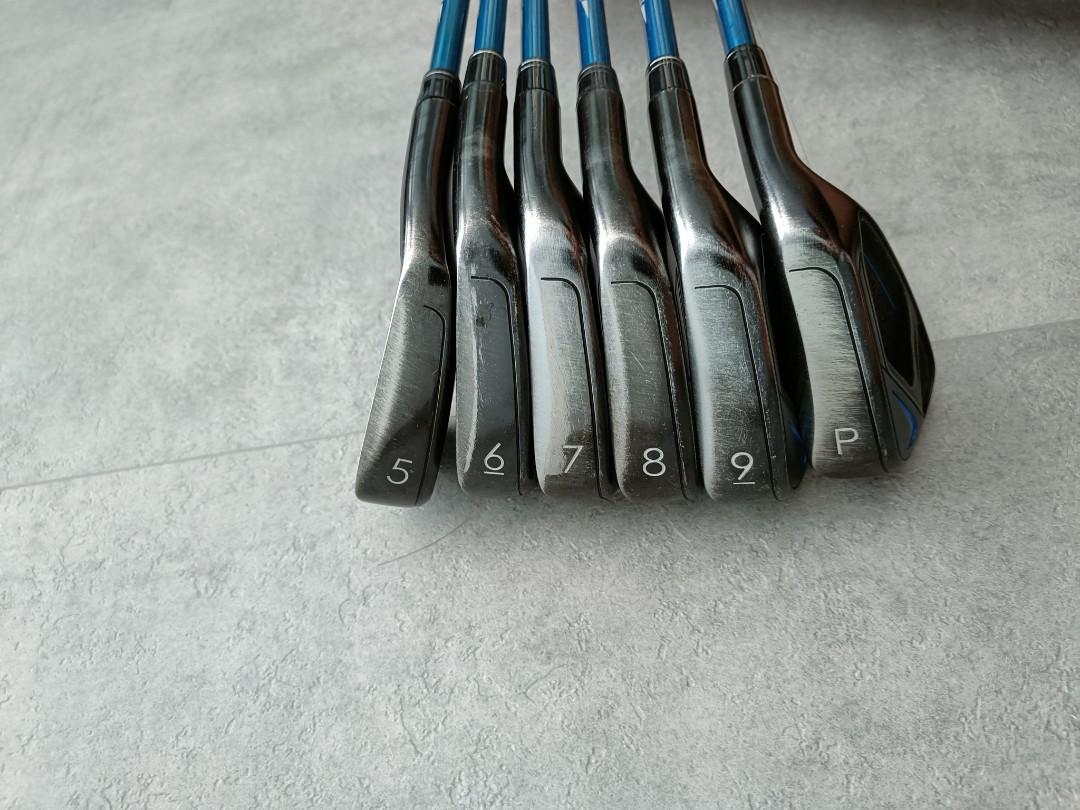 Nike Vapor Fly Pro Irons 5 PW R flex tour AD graphite shaft golf