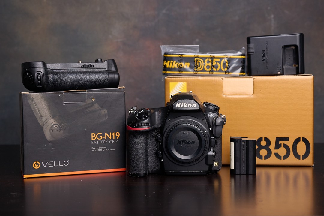 nikon d850 box