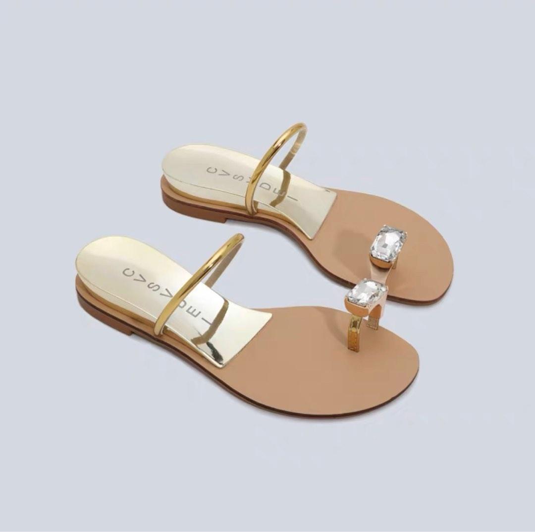 Casadei gold sandals shop
