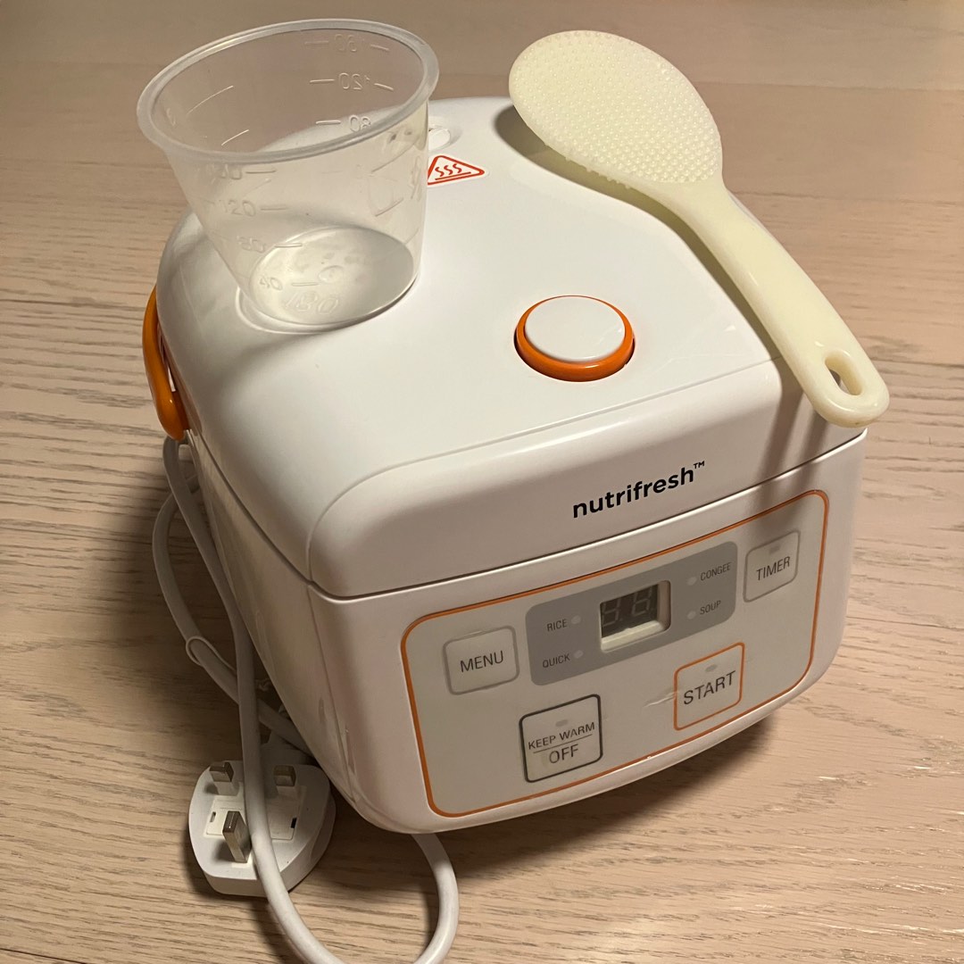 Nutrifresh 電飯煲 Rice Cooker, 家庭電器, 廚房電器, 鍋具 Carousell