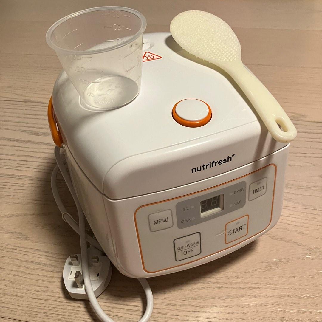 Nutrifresh 電飯煲 Rice Cooker, 家庭電器, 廚房電器, 鍋具 Carousell