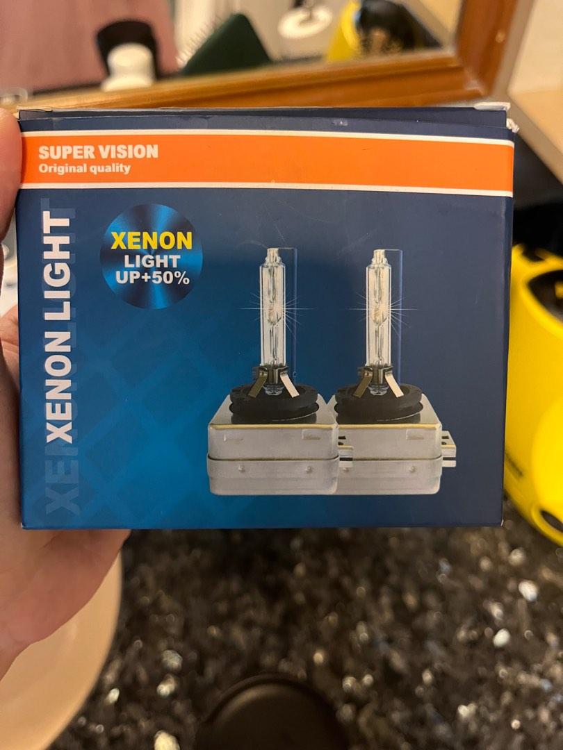 One pair Brand new Xenon - super vision D3S 6000k, Car Accessories,  Electronics & Lights on Carousell