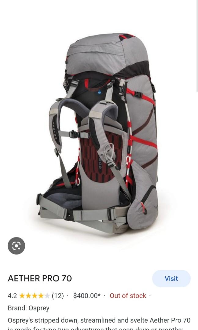 Osprey aether 70l sales