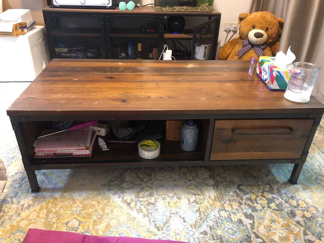 Picket & Rail coffee table, Furniture & Home Living, Furniture, Tables