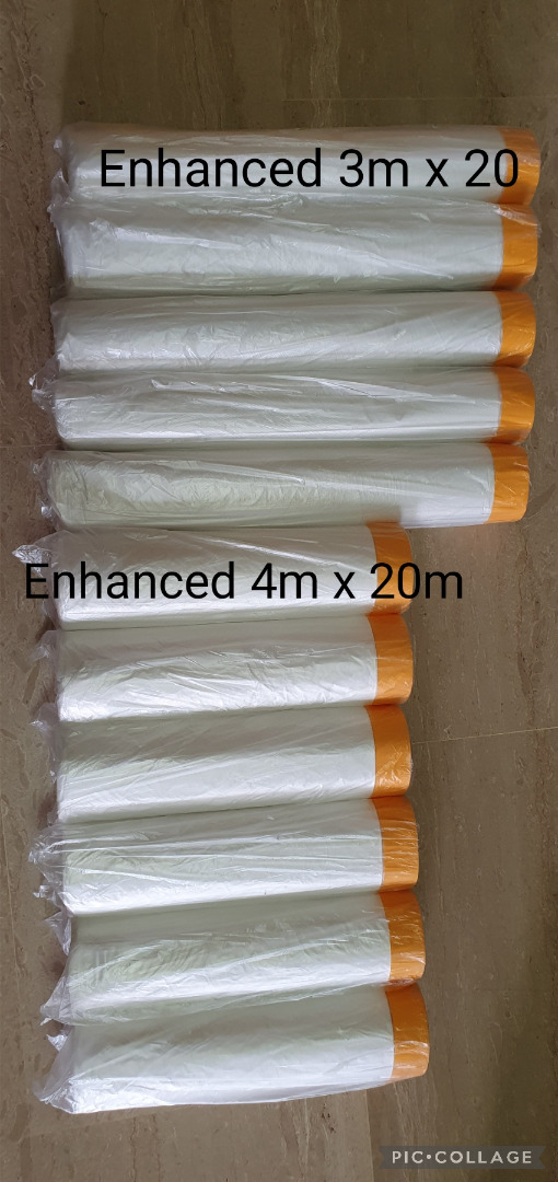 Plastic sheet / plastic cover/ HIP renovation/ painting sheets