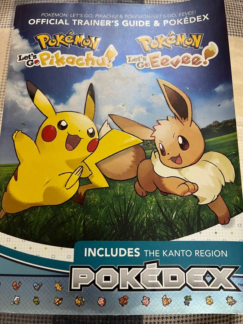 Pokemon Let’s Go Pikachu & Eevee Guide & Pokedex book, Hobbies & Toys ...