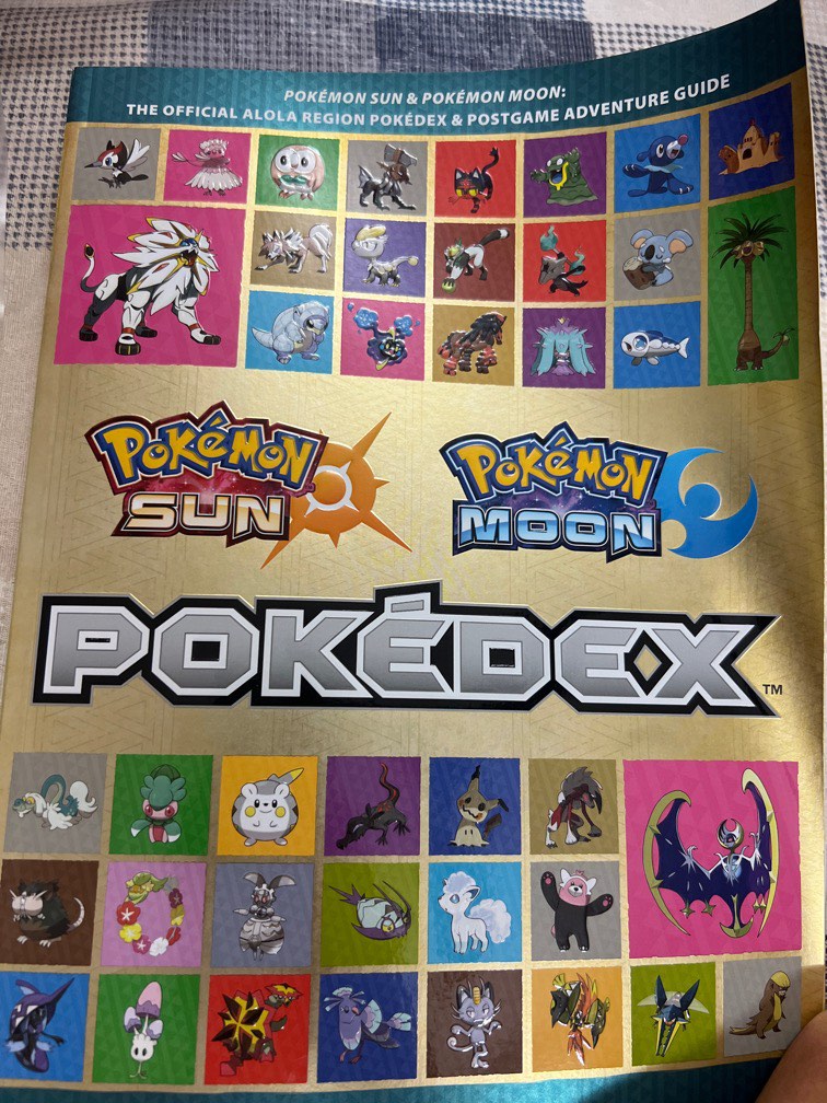Pokemon Sun/Moon: The Official Alola Region Pokedex & Postgame Adventure  Guide covers