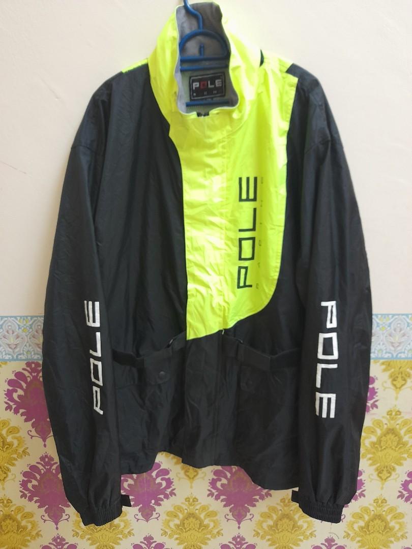 Pole racing raincoat top