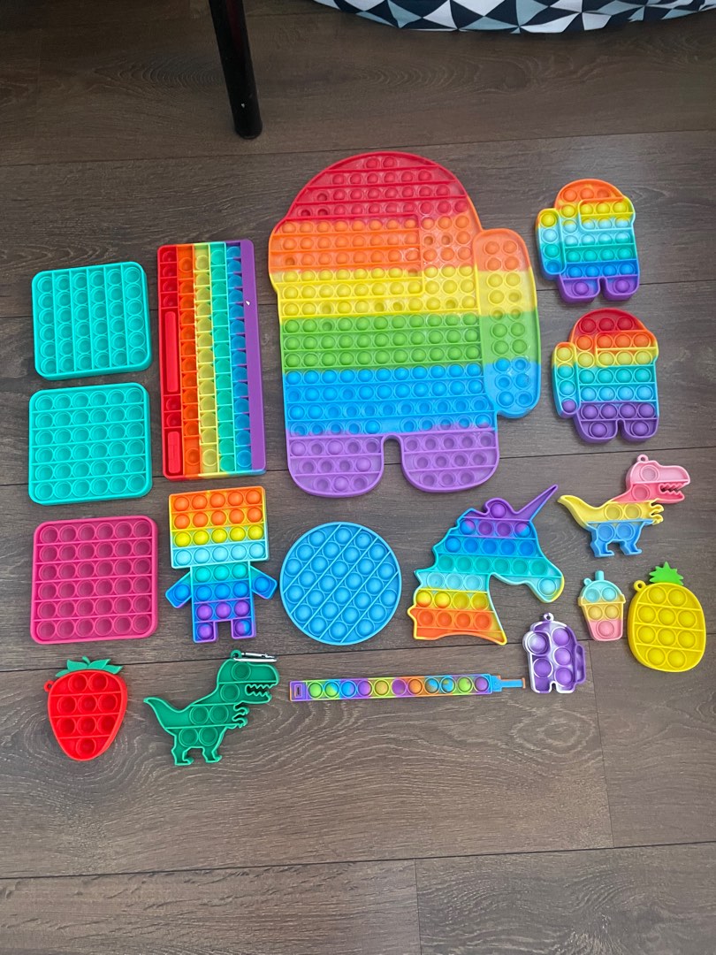 pop it fidgets, Hobbies & Toys, Toys & Games on Carousell