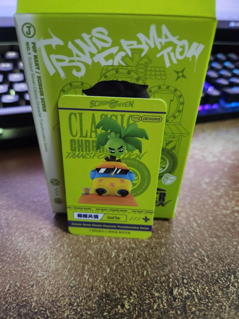 Popmart Scissor Seven (Duckling Killer/Island Time), Hobbies & Toys