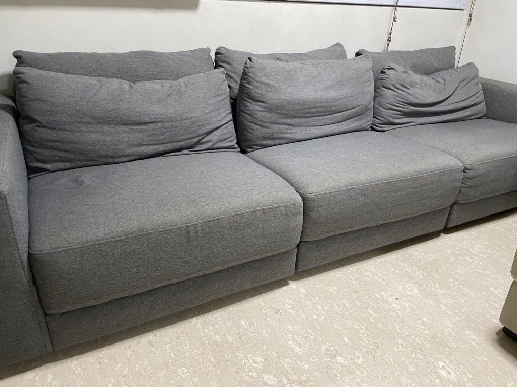 Pre Loved Inkagu Sofa (Dark Grey) Self Collection, Furniture & Home