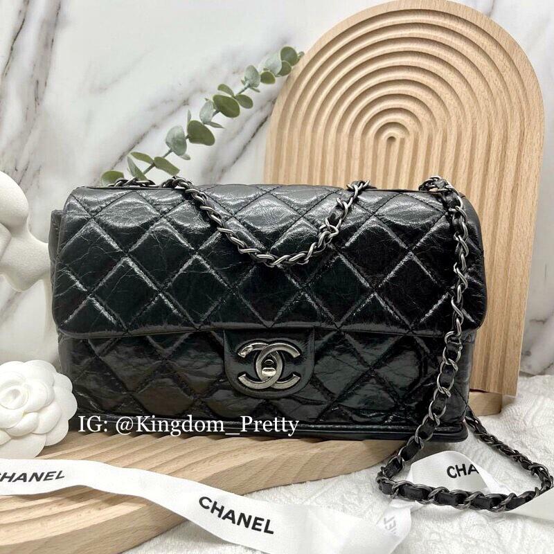 Aged calfskin sales chanel