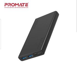 Promate Bolt10  10 000  powerbank black