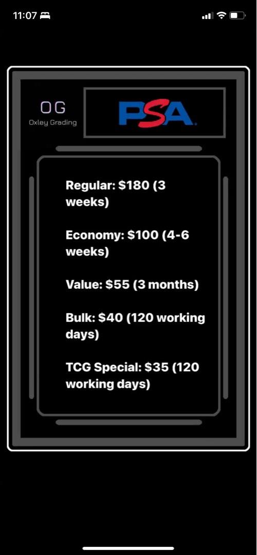 35 by 22 Oct 2022!!! PSA Grading and BGS Grading, Hobbies & Toys